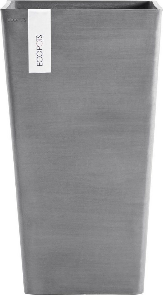 ECOPOTS Blumentopf ROTTERDAM MID HIGH Grey, BxTxH: 31x31x56 cm ECOPOTS Blumentopf ROTTERDAM MID HIGH Grey, BxTxH: 31x31x56 cm von ECOPOTS