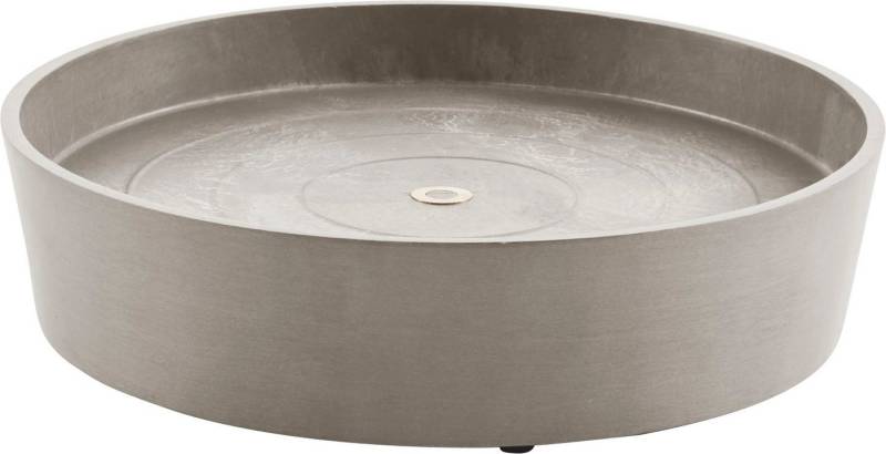 ECOPOTS Blumentopfuntersetzer SAUCER WHEELS Taupe, BxTxH: 28,7x28,7x8,3 cm von ECOPOTS