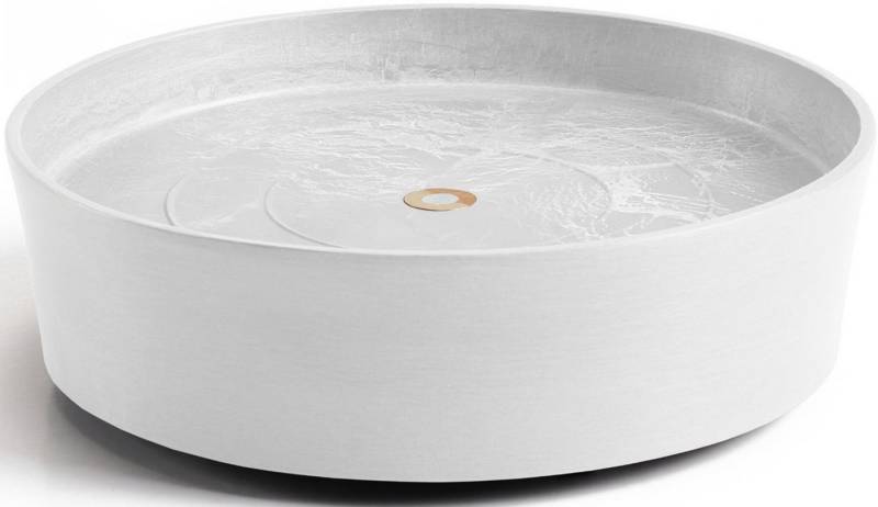ECOPOTS Topfuntersetzer mit Rollen 30 Weiß, Zubehör für Ecopots Pflanzgefäße, für innen und außen: frostsicher, bruchsicher und lichtbeständig von ECOPOTS
