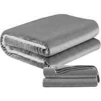 Ecosa - Kuscheldecke 130 x 150 cm Fleecedecke Tagesdecke Sofadecke Wohndecke Überwurfdecke Kuschel Decke von ECOSA