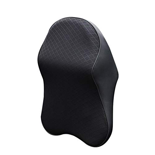 ECOSWAY Autositz-Kopfstütze Nackenkissen 3D Memory Foam Weich Atmungsaktiv Sitz Kopfstütze Pad Nackenstütze Kopfstütze Zubehör von ECOSWAY