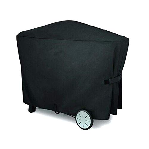 ECOSWAY BBQ Volle Länge Grill Abdeckung Wasserdicht Schutz Staubdicht für Weber Q3000 Q2000 von ECOSWAY