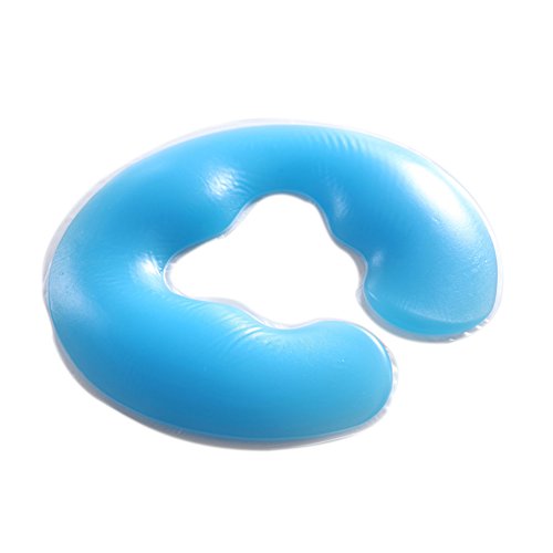 ECOSWAY Gesundheitspflege Silikon Spa U Form Kissen Spa Gel Pad Gesicht Rest Körper Massage Wiege Kissen von ECOSWAY