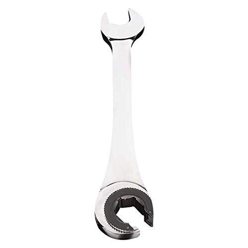 ECOSWAY Rohre Ratsche Knarre mit Flexibler Kopf Spiegel Polierend Pflegen Reparaturwerkzeug - 19mm von ECOSWAY