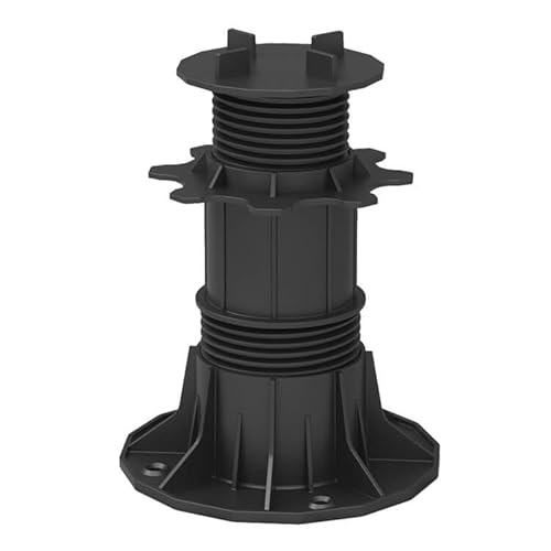 ECOTRAVERS - Stelzlager - höhenverstellbar Terrassenlager für Fliesen ETP 140-220mm | Terrassendielen-Unterkonstruktion | Plattenlager | Stellfuss von ECOTRAVERS