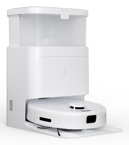 ECOVACS DEEBOT N30 PRO Omni Saugroboter mit Wischfunktion, 10.000 Pa Saugleistung, ZeroTangle 2.0-Technologie, TruEdge Kantenreinigung, 60℃ Heißwasser Wischmopp Reinigung, Heißlufttrocknung,Weiß von ECOVACS
