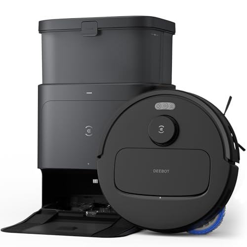 ECOVACS DEEBOT N30 PRO Omni Saugroboter mit Wischfunktion, 10.000 Pa Saugleistung, ZeroTangle 2.0-Technologie, TruEdge Kantenreinigung, 60℃ Heißwasser Wischmopp Reinigung von ECOVACS