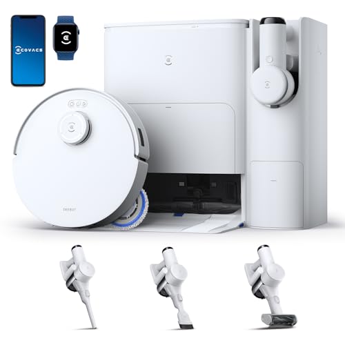 ECOVACS DEEBOT T30S Combo Saugroboter mit Wischfunktion und Akku-Handstaubsauger, All-in-One Reinigungsstation,11000Pa, ZeroTangle Technologie, TruEdge™ Kantenreinigung, Heißwasser-Mopp-Waschen ECOVACS DEEBOT T30S Combo Saugroboter mit Wischfunktion und Akku-Handstaubsauger, All-in-One Reinigungsstation,11000Pa, ZeroTangle Technologie, TruEdge™ Kantenreinigung, Heißwasser-Mopp-Waschen von ECOVACS