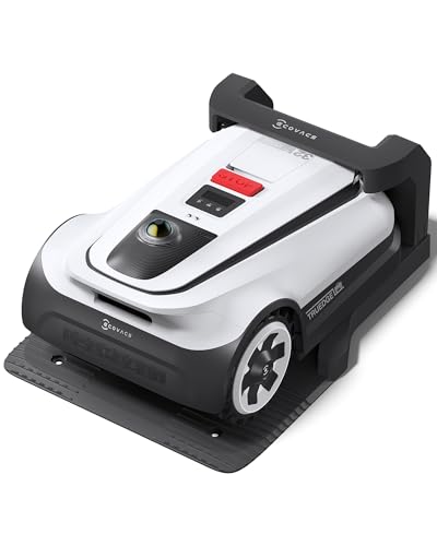 ECOVACS Goat A3000 LiDAR Mähroboter ohne Begrenzungskabel, 3000 m², Dual-LiDAR Navigation, 330 mm Schnittbreite, Rasenmäher Roboter, 45 min Schnellladung, 100W Schnitteistung, präzises Kantenmähen von ECOVACS
