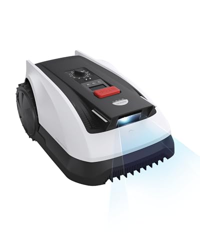 ECOVACS Goat O800 RTK Mähroboter ohne Begrenzungskabel, 800m², LiDAR-gestützte RTK+Vision Navigation, Rasenmäher Roboter, Auto-Kartierung, passiert 0,7m Engstellen, präzises Kantenmähen von ECOVACS