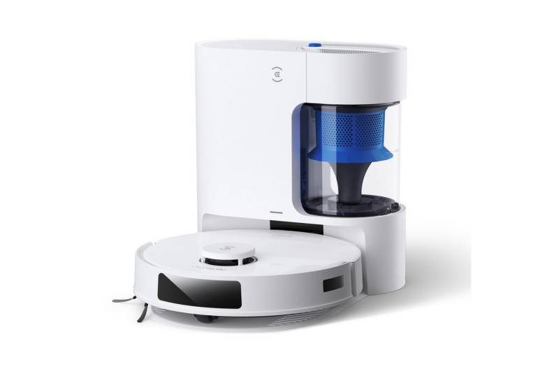 ECOVACS Nass-Trocken-Saugroboter DEEBOT N20 PLUS WHITE, 45,00 W, Ohne Beutel, mit Saug- und Wischfunktion sowie 400 ml Staubbehälter von ECOVACS