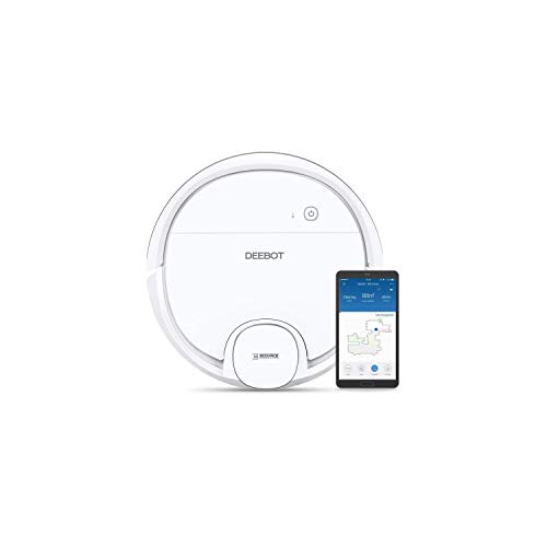 ECOVACS New Deebot OZMO 905 Staubsaugerroboter, 2-in-1-Staubsaugerroboter, intelligente Navigation, 3 Saugstufen, virtuelle Barrieren, auf Teppichen von ECOVACS