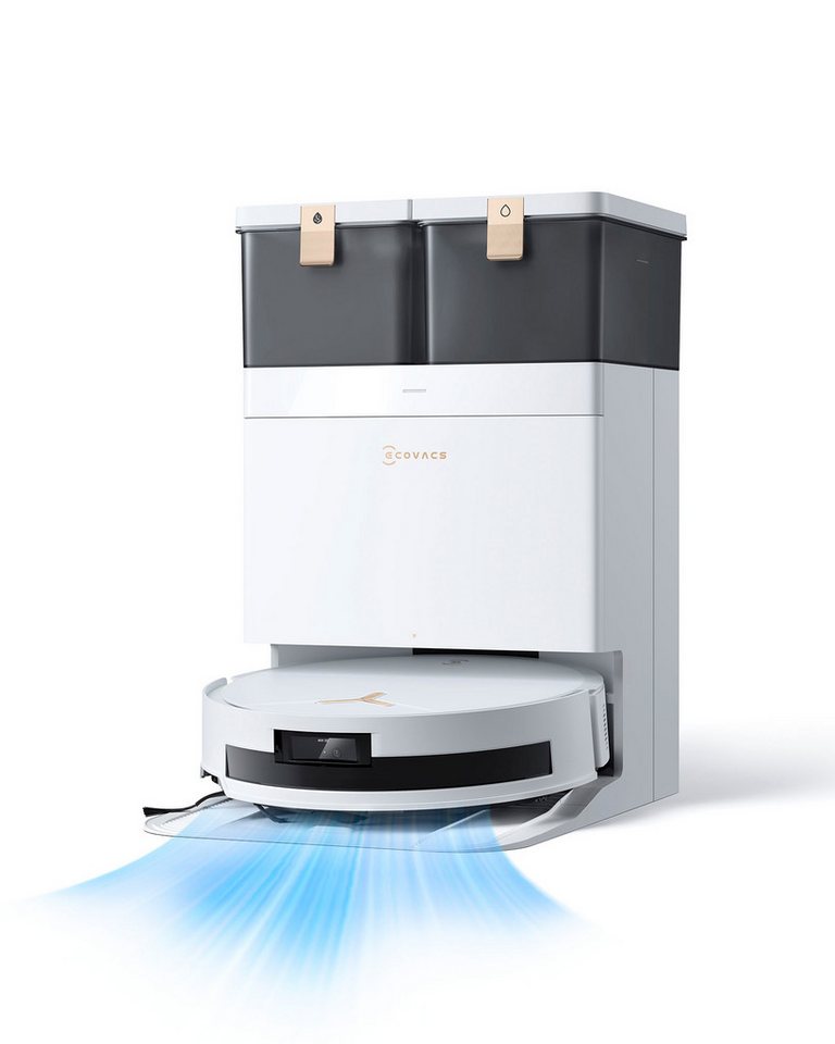 ECOVACS Saugroboter DEEBOT T50 MAX PRO OMNI GEN2, Mit Beutel, mit Saug- und Wischfunktion sowie 18.500 Pa Saugkraft von ECOVACS