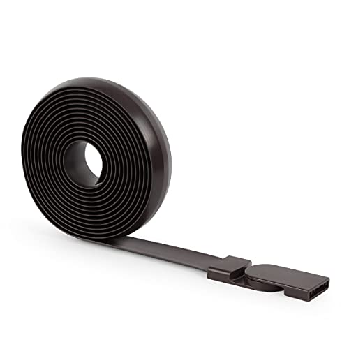 ECOVACS Saugroboter Magnetband (3m) - Original Zubehör für Saugroboter mit Wischfunktion U2 und U2 Pro, D-MS01-2017, Schwarz von ECOVACS