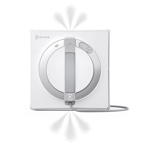 ECOVACS WINBOT W2 PRO Fensterputzroboter, 3-Düsen-Wassersprüher, 10-Stufen-Schutzsystem, Win-SLAM 4.0 Pfadplanung, Steady-Climbing-System, Kanten-Erkennung, App-Steuerung, Weiß ECOVACS WINBOT W2 PRO Fensterputzroboter, 3-Düsen-Wassersprüher, 10-Stufen-Schutzsystem, Win-SLAM 4.0 Pfadplanung, Steady-Climbing-System, Kanten-Erkennung, App-Steuerung, Weiß von ECOVACS