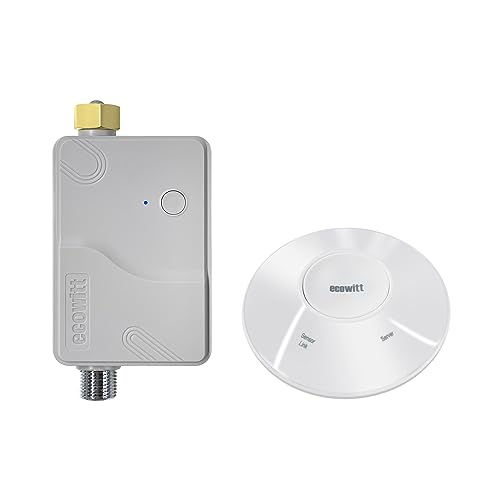 ECOWITT Bewässerungscomputer WFC01, Automatische Garten Bewässerungssystem mit APP, Gartenbewässerung mit WiFi Gateway, IP66 wasserdichte Steuerung Bewässerungsuhr, Wasser Timer für Landwirtschaft von ECOWITT
