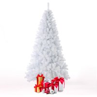 Künstlicher Schneewittchen Weihnachtsbaum 210cm künstliche PVC-Zweige Aspen von ECOXMAS