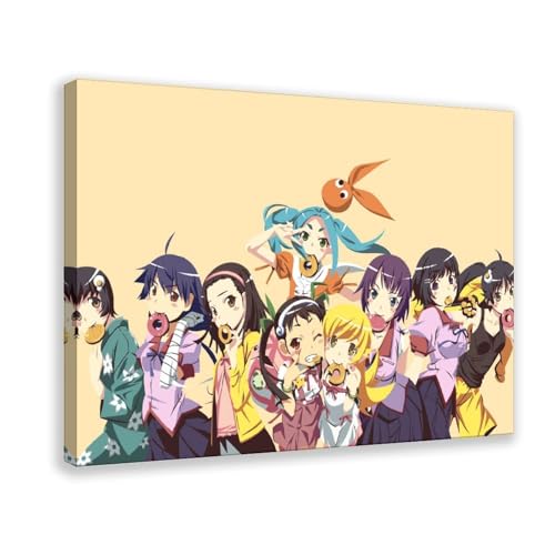 ECOYULHMT Anime Owarimonogatari Leinwandposter Schlafzimmer Dekor Landschaft Büro Zimmer Dekor Geschenk 50 x 75 cm ECOYULHMT Anime Owarimonogatari Leinwandposter Schlafzimmer Dekor Landschaft Büro Zimmer Dekor Geschenk 50 x 75 cm von ECOYULHMT