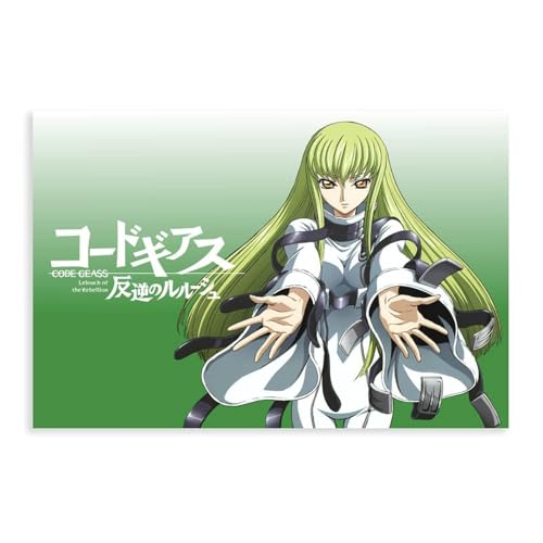 ECOYULHMT Code Geass Anime 23 Leinwandposter Schlafzimmer Dekor Landschaft Büro Zimmer Dekor Geschenk 40 x 60 cm ECOYULHMT Code Geass Anime 23 Leinwandposter Schlafzimmer Dekor Landschaft Büro Zimmer Dekor Geschenk 40 x 60 cm von ECOYULHMT