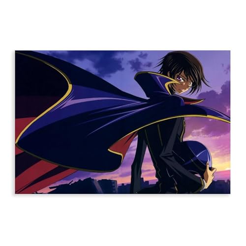 ECOYULHMT Code Geass Anime 3 Leinwandposter Schlafzimmer Dekor Landschaft Büro Zimmer Dekor Geschenk 30 x 45 cm ECOYULHMT Code Geass Anime 3 Leinwandposter Schlafzimmer Dekor Landschaft Büro Zimmer Dekor Geschenk 30 x 45 cm von ECOYULHMT