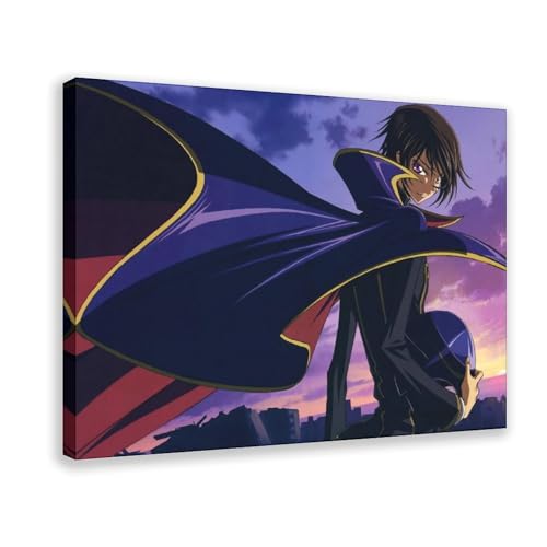 ECOYULHMT Code Geass Anime 3 Leinwandposter Schlafzimmer Dekor Landschaft Büro Zimmer Dekor Geschenk 60 x 90 cm ECOYULHMT Code Geass Anime 3 Leinwandposter Schlafzimmer Dekor Landschaft Büro Zimmer Dekor Geschenk 60 x 90 cm von ECOYULHMT