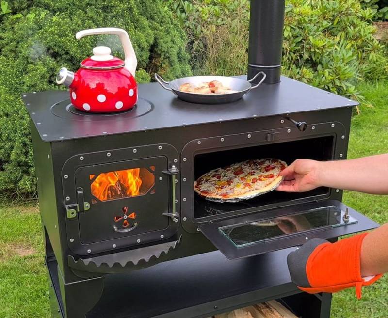 ECOfoxx Grillkamin Gartenherd ELISE-XL - Notkocher von ECOfoxx