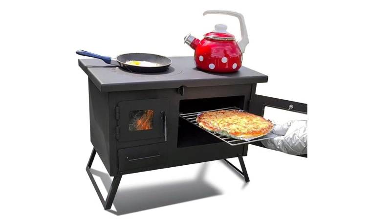 ECOfoxx Grillkamin Gartenherd ERNA - Kochen, Backen und Grillen im Garten - Notkocher von ECOfoxx
