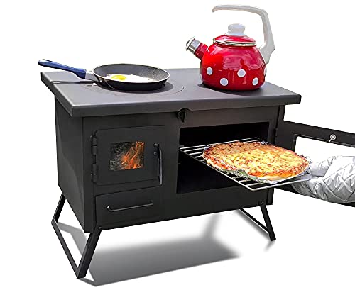 Outdoor-Küchenofen Garten-Kamin Gartenküche "ERNA" Gartenofen Pizzaofen Grillkamin Holzbackofen von ECOfoxx