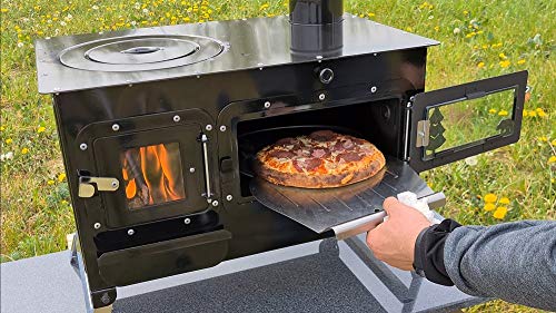 Outdoor-Küchenofen Rosalie - Garten-Kamin Gartenküche Pizzaofen Zeltofen Gartenofen von ECOfoxx