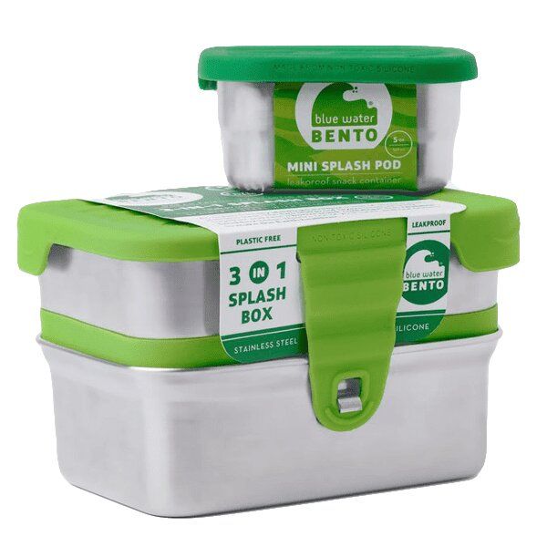ECOlunchbox Lunchbox | Blue Water Bento | 3-in-1 Splash Box ECOlunchbox Lunchbox | Blue Water Bento | 3-in-1 Splash Box von ECOlunchbox