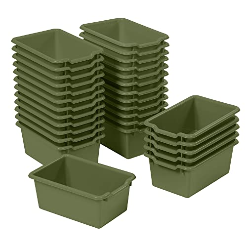 ECR4Kids Aufbewahrungsbehälter mit Schaufelfront, Mehrzweck-Organisation, Jägergrün, 30-teilig ECR4Kids Aufbewahrungsbehälter mit Schaufelfront, Mehrzweck-Organisation, Jägergrün, 30-teilig von ECR4KIDS