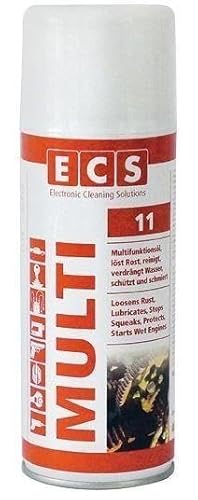 ECS 11 MULTI Multifunktionsöl Rostlöser Kriechöl Vielzweck Spray 400 ml von ECS Cleaning Solutions