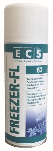 ECS 62 Freezer-FL Kältespray bis -50 °C Eisspray Kühlspray 400 ml von ECS Cleaning Solutions