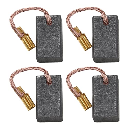 ECSiNG 2 Paar Kohlebürsten kompatibel mit Bosch GWS 17-125 CIE Elektrowerkzeug Zubehör mit automatischer Stoppfunktion 1607000V37 6x10x17mm von ECSiNG