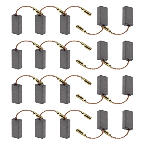 ECSiNG 20 Stück Winkelschleifer Kohlebürsten 15x8x5mm/0,59x0,31x0,20 Zoll Kompatibel mit Bosch Reparatur Elektrowerkzeug Ersatzteil von ECSiNG