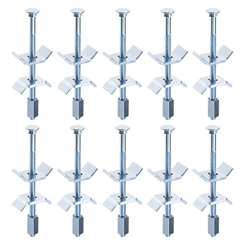 ECSiNG 10 Stücke M6 100mm Arbeitsplattenverbinder Plattenverbinder Verbindungsflecken Möbelverbindungsbolzen Zubehör für Küchenarbeitsplatten Bartheken ECSiNG 10 Stücke M6 100mm Arbeitsplattenverbinder Plattenverbinder Verbindungsflecken Möbelverbindungsbolzen Zubehör für Küchenarbeitsplatten Bartheken von ECSiNG