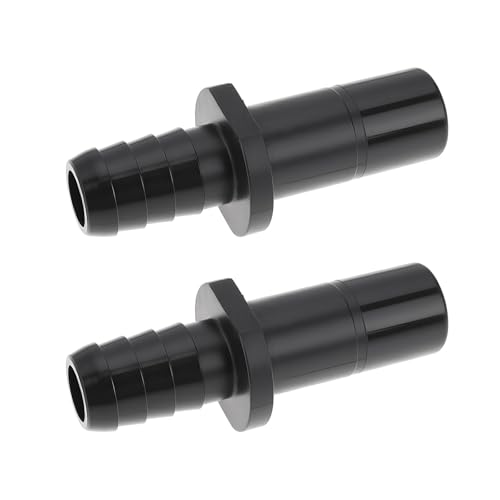 ECSiNG 2 Stück 12 Mm auf 10 Mm Schaftadapter ATBC1210M für 12 Mm Steckverbindung An 3/8 Zoll ID Flexiblen Schlauch von ECSiNG