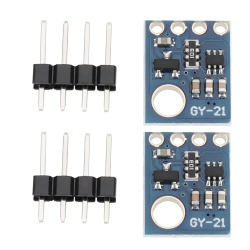 ECSiNG 2 Stück 3V-5 V DC I2C Temperatur- Und Feuchtigkeitssensor GY 21 HTU21 SHT21 Ersatz SI7021 Kompatibel mit A-rduino Kompatibel mit Raspberry Pi ECSiNG 2 Stück 3V-5 V DC I2C Temperatur- Und Feuchtigkeitssensor GY 21 HTU21 SHT21 Ersatz SI7021 Kompatibel mit A-rduino Kompatibel mit Raspberry Pi von ECSiNG