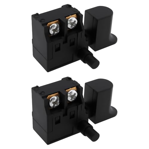 ECSiNG 2 Stück Bohrmaschinenschalter SGEL206C-2 Netzschalter für Elektrohobel Kompatibel mit Makita 6501 9035N 9036 6013B 63004 9218SB N1900B ECSiNG 2 Stück Bohrmaschinenschalter SGEL206C-2 Netzschalter für Elektrohobel Kompatibel mit Makita 6501 9035N 9036 6013B 63004 9218SB N1900B von ECSiNG