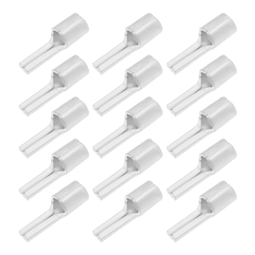 ECSiNG 25 Stück Verzinnter Reiner Kupferdraht Nicht Isoliert Flachstecker Blanker Nadelverbinder für Kupferrohr Flachstecker 16 mm² Kabel von ECSiNG