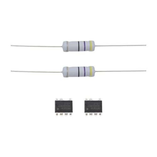 ECSiNG 2Set LNK364GN IC Component Energy Effi Cient Off Line Switcher with Resistor 47 Ohm Compatible with AEG Compatible with Bosch Compatible with Siemens Etc Tumble Dryer von ECSiNG