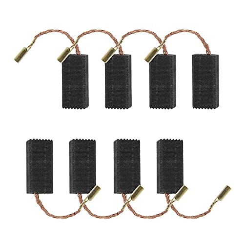 ECSiNG 4 Paar Winkelschleifer Kohlebürsten 5x8x17mm 1607014116 kompatibel mit Bosch PWS7-115 GWS9-125 S4B GWS500 GWS650 PWS500 PWS550 Elektrowerkzeug-Ersatzzubehör von ECSiNG