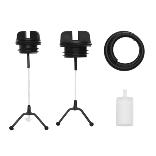 ECSiNG 4-teiliges Kettensägen-Tankdeckelfilter-Set 530071266 501765701 Tankdeckel Öldeckel Kraftstoffschlauch Kraftstofffilter Kompatibel mit Husqvarna 50 51 55 136 137 141 142 254 257 ECSiNG 4-teiliges Kettensägen-Tankdeckelfilter-Set 530071266 501765701 Tankdeckel Öldeckel Kraftstoffschlauch Kraftstofffilter Kompatibel mit Husqvarna 50 51 55 136 137 141 142 254 257 von ECSiNG