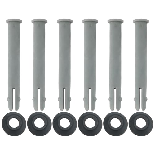 ECSiNG 6 Stück Schwimmbadriegel mit Dichtung 80 Mm P61759 Kompatibel mit Power Steel von ECSiNG