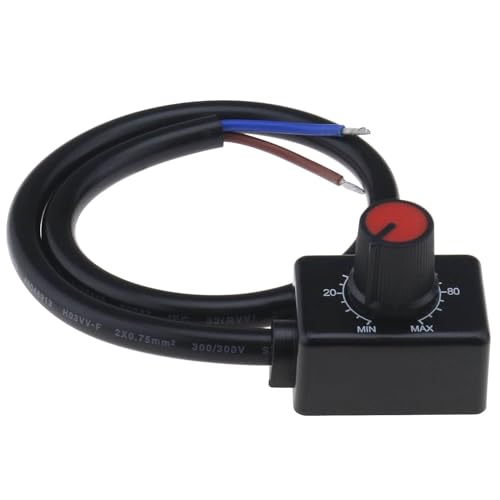 ECSiNG DC 0–10V Knopfdimmer Mini Controller Drehschalter Ein/Aus PWM Dimmung für 0/1–10V Dimmbare LED Treiber Downlight Schienenlicht Wandfluter Licht Pflanzenlicht von ECSiNG