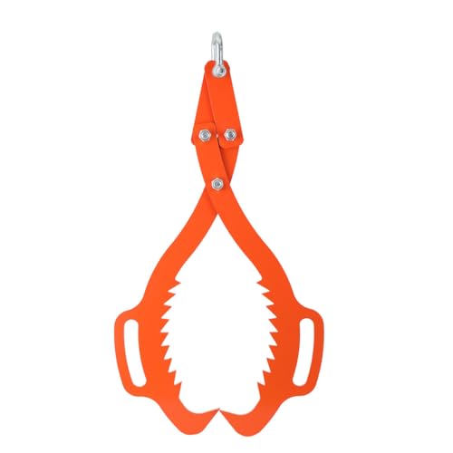 ECUTEE 30 Zoll Forstzange für Baumstämme bis 762 mm, 500kg Zugkraft Rückezange Holzzange Holzgreifer, Hebezange mit 2 Klemmdornen zum Fassen und Transportieren von Holz ECUTEE 30 Zoll Forstzange für Baumstämme bis 762 mm, 500kg Zugkraft Rückezange Holzzange Holzgreifer, Hebezange mit 2 Klemmdornen zum Fassen und Transportieren von Holz von ECUTEE