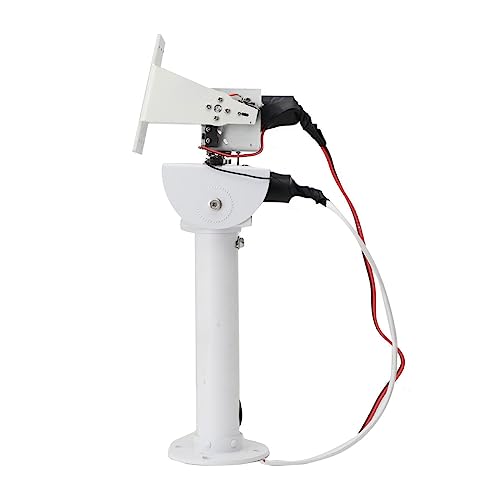 ECUTEE DIY 30W Zwei Achse Schwenk Neige DC Zweiachsiger Kardanischer Solar Tracking Überwachungsroboter Hochleistungs Hochdrehmoment Schneckengetriebemotor von ECUTEE