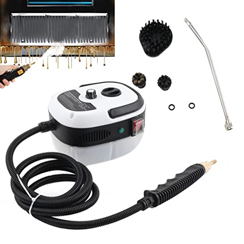 ECUTEE Dampfreiniger Handgerät Hochdruckdampf Steam Cleaner, 229°F/105°C Hochtemperatur Dampf für Alles Reinigung, Haushalt Küche Bad Boden Wänden Teppich Möbel Auto Dampfreiniger, 3bar 2500W 1000ML von ECUTEE