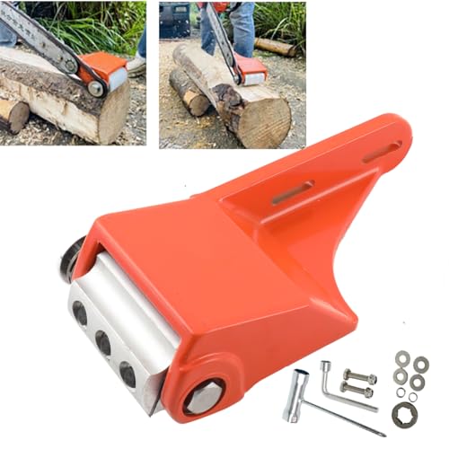 ECUTEE Holzschäler Entrindungs Kettensägenaufsatz Holz Entrindungsmaschine Stammentrindungsschäler Holzschäler Holzschälwerkzeug, Multifunktionales Holzverarbeitungswerkzeug Log Debarking Peeler Tool von ECUTEE