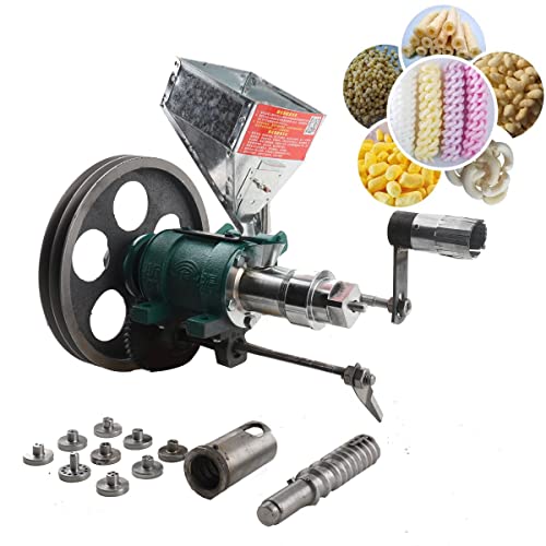 ECUTEE Puffed Food Extruder Rice Corn Puffing Extrusion Machine Puffender Lebensmittelextruder Puff Snack Food Maschine Multifunktions Herstellung Sweet Stick Maschine Kommerziell 9 Formen von ECUTEE